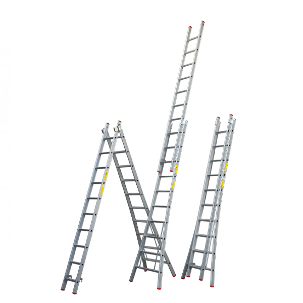 SuperPRO 2-delige reform ladder met uitgebogen bomen
