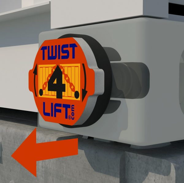 Twist4Lift innovatieve containerhaak - stap 3